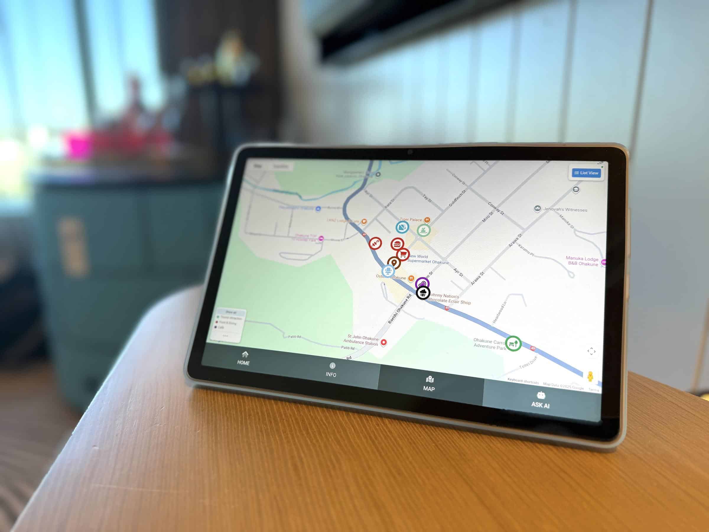 BetterSTR Companion showing interactive map